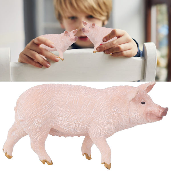 Lasten opetuslelu Sööt Loomade Mudel Simulatsioon Siga Miniatuur Kodukaunistus