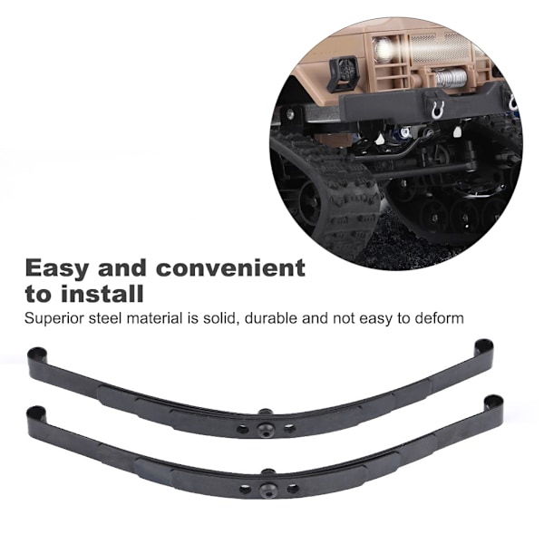 Stålbladfjæringsstang for F350 / D90 1/10 skala RC Crawler Car