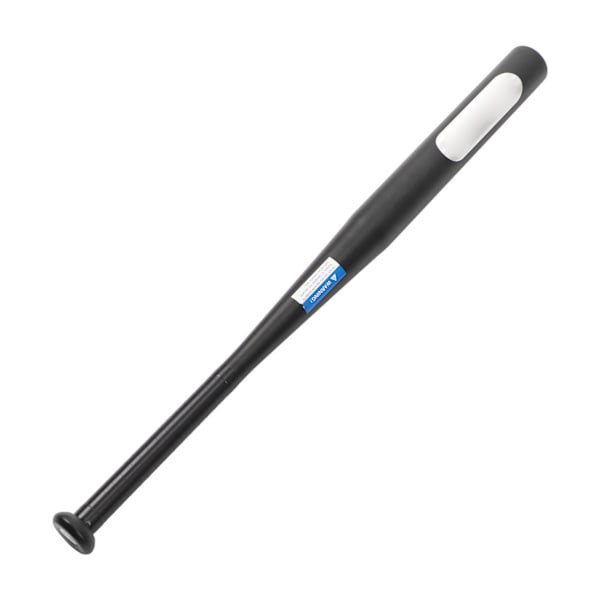 Baseballbat tykt Robust sort bærbar selvforsvarslegering stålbat til forsvar udendørs