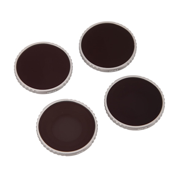 ND8 ND16 ND32 ND64 Neutral Density Filter Sæt Passer til DJI Osmo Action 4 Objektivfilter