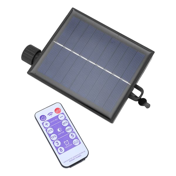 Solar String Light Control Box Automatisk Vanntett Justerbar Lysstyrke Solar Lampe String Kretskort Utgang Flat Trykk 3V