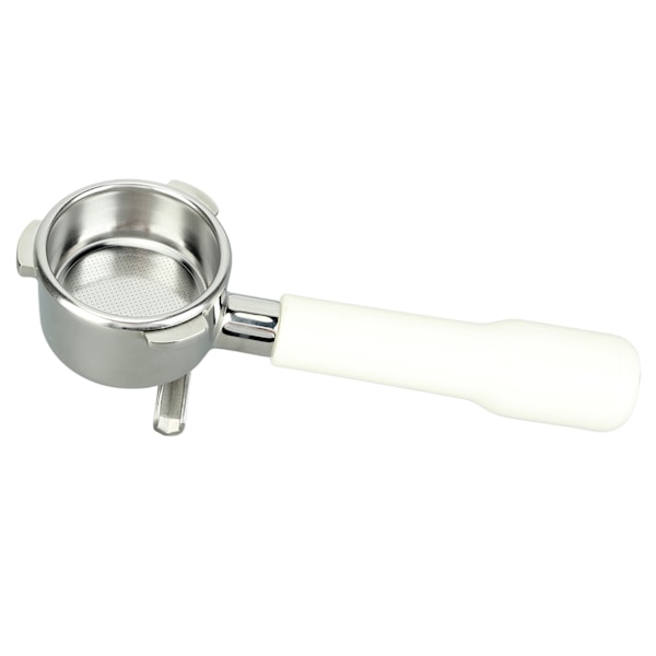 54 mm Kahvin Portafilter Kaksoisvirtaus Portafilter Kahvinkeitin Suodatin Breville 870 880 C2 Muovi Valkoinen