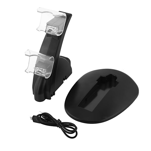 PS4 Dobbel Ladestasjon for Slim/Pro Kontroller