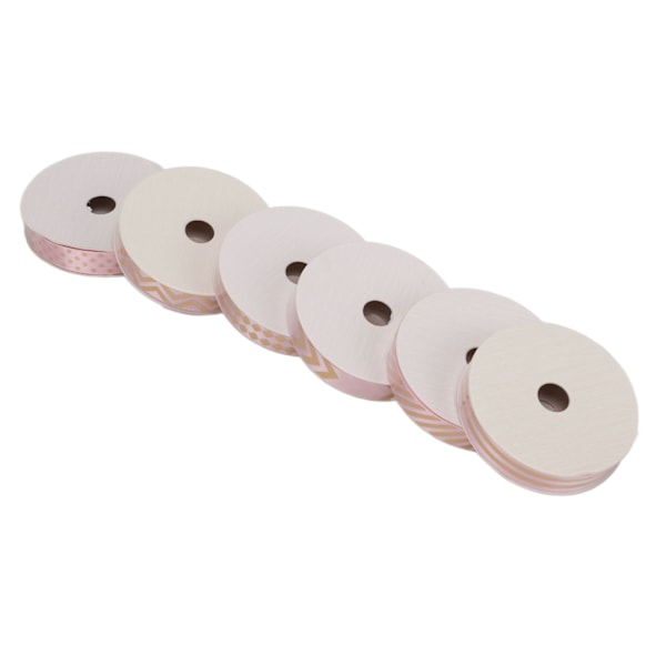 Dekorativt Band Flexibelt Elegant Mode Glans DIY Tillbehör för Bröllop Födelsedagsfest Rosa Guld