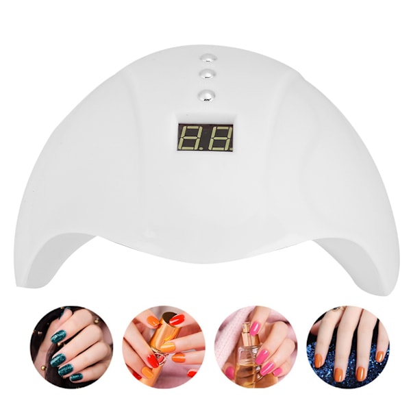 36W LED UV Kynsilakatta Lamppu Geelin Kynsilakan Kuivatus Nopea Kuivatus Nail Art Kone Valkoinen