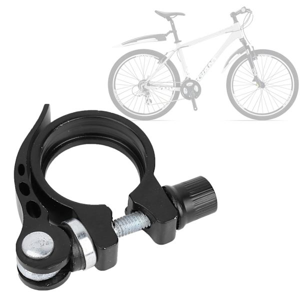 Snabbkoppling för landsvägscykelcykel i aluminiumlegering Sadelstolpe Sadelstolpsklämma (31,8 mm)