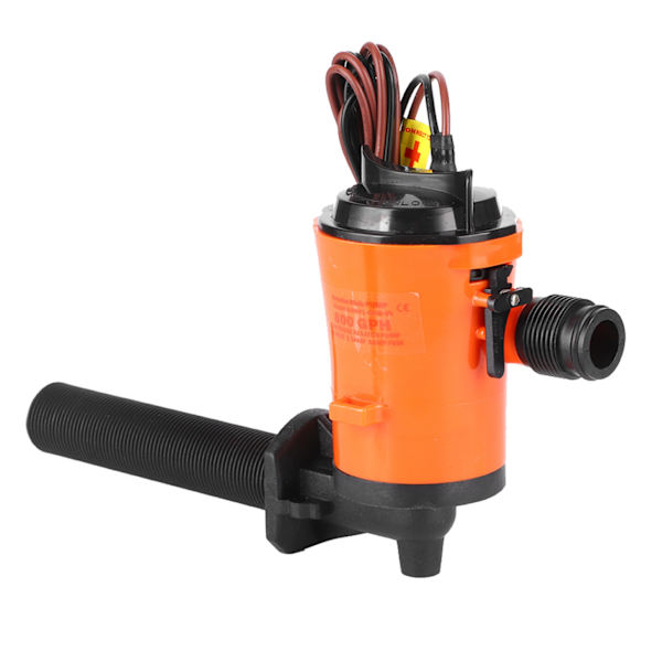 12V 800GPH Live Bait Tank Aerator Dränkbar patron Båtluftningspump Båttillbehör SFBPI-G800-05
