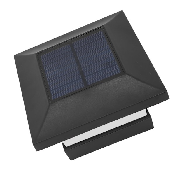 Solar Capital Lamp White Light 2000mAh IP65 LED Solar Post Cap Lights for Courtyard Fences Bridge 3W 6000K