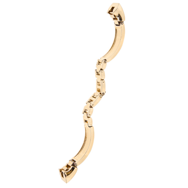Armband av rostfritt stål för kvinnor inlägg strass Armband Handledsdekoration för FitbitGold
