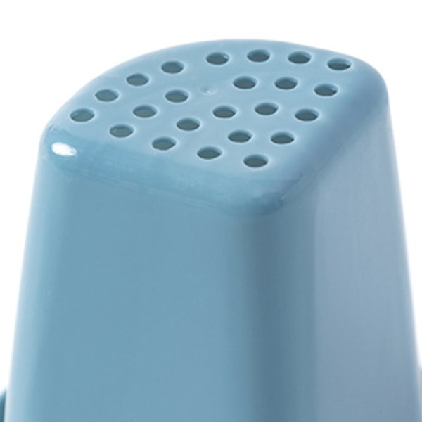 Oppvaskstativ Rask drenering Avtakbar bunn Dreneringsbrett Design Sterk plast Oppvaskstativ for spisepinner Spisepinner Blå