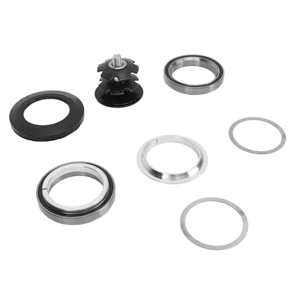 Cykelheadset Aluminiumlegering Cykellager Headset Star Nut Spacers Kit för 41 mm 28,6 mm rakt rör framgaffel Cykeltillbehör