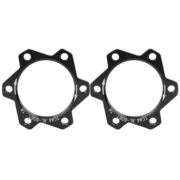 2 stk. Mountainbike Cykling Boost Nav Adapter Aluminium Legering Høj Styrke Anti-Rust Sort