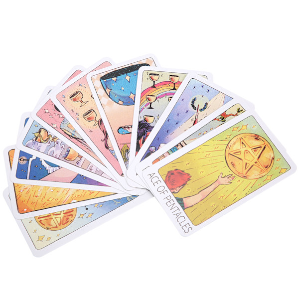 Kobbertrykpapir Tarot Spådomskort Interaktive Brætspil Kort Tarotkort