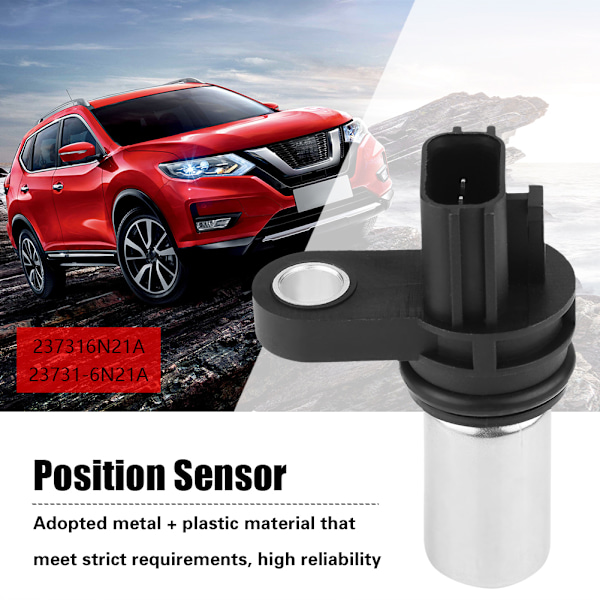 Bil vevaxel positionssensor passar för NISSAN ALTIMA 2002-2006 237316N21A