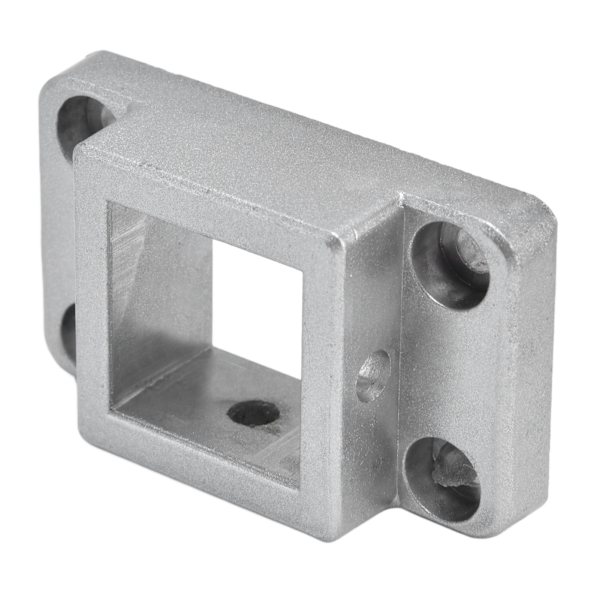 Aluminiumprofiler fast base 3030 dobbeltrettet hjørnekvadratkobling for flensbaser