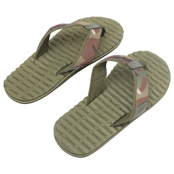 Sommer lette flip-flops flerlags sklisikre Myke EVA utendørs flip-flops(45)