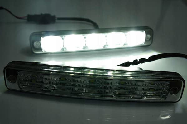 Led Daglys Drl 19cm Super Kraftig 190mm 6000 K