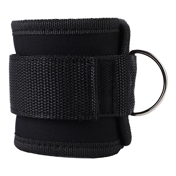 Ankelrem Ben Styrketræning Vægtbærende Power Strap Fodring til fitness (sort)