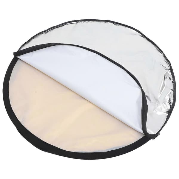Fotografi Reflektor Lys Diffuser Reflekterende Skive Studio Fotografi Sølv Taft Stof Fyldlys 1 stk Sølv Silver 60.00X60.00X0.10CM