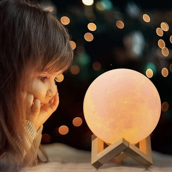 Trådløs Månlampe 3D