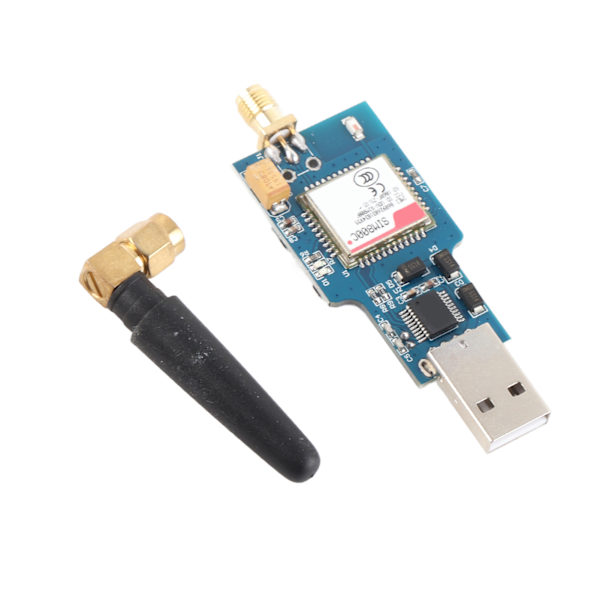 Firefrekvens GSM/GPRS SIM800C USB til GSM Seriell Modul med Bluetooth-funksjon