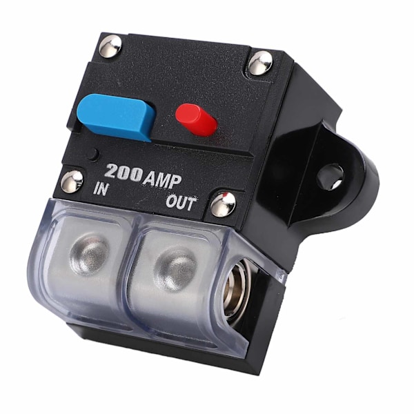 12-42 VDC Heavy Duty Bil Autoåterställning Inline Circuit Breaker Självåterställningssäkring (200A)