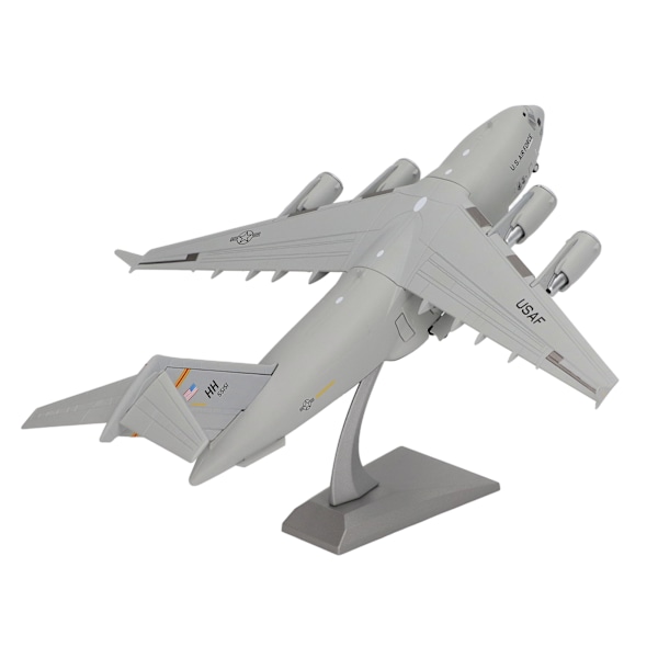 1:200 legert flymodell metall nøyaktig forhold Utsøkt utførelse Stabil base jagerflymodell