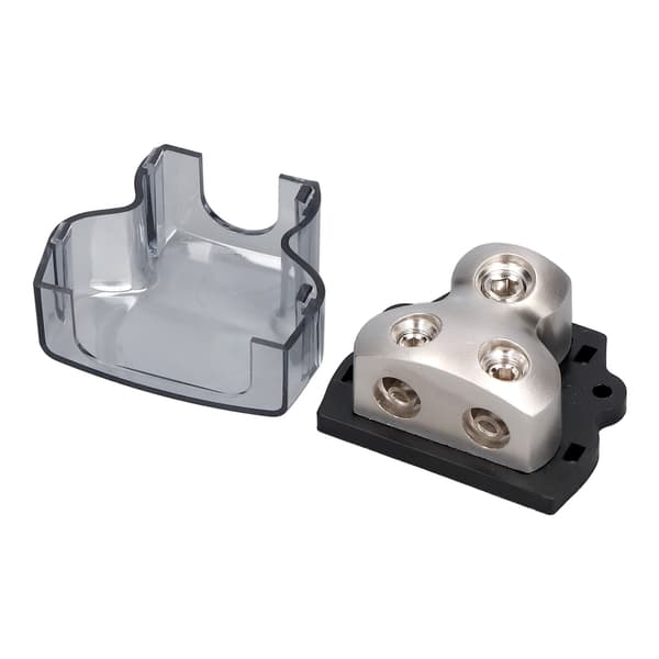 Car Stereo Amplifier Splitter 2 Way Power Distribution Block Ground Distribution Connection Block