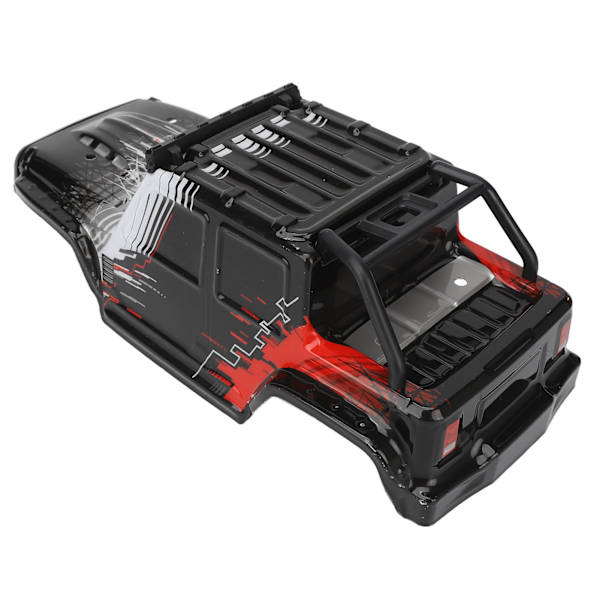 RC Car Body Shell Cover Exakt storlek Fjärrkontroll Bil Kaross Tillbehör Passar för SCY 16103PRO 1/16 RC Car Red