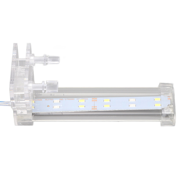 LED Akvarielys Multifunktionel Energibesparende Akryl Akvarieclipslampe til Akvarium Fisktank EU-stik 220V D10