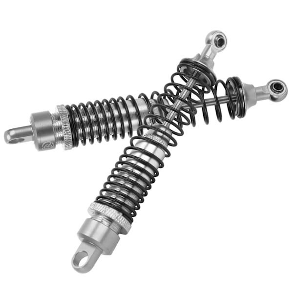 2st 108mm RC metallstötdämpare Set för HSP / RGT / Himoto / Redcat 1/10 RC CarSilver