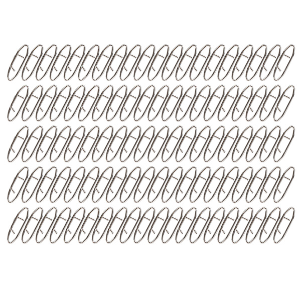 100 st Fiskeredskap Power Clips Rostfritt stål Snabbväxlingshastighet Clips Connector S