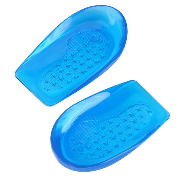 Silikongel O/X Benkorrektion Innersulor Fot Orthotic Arch Support Skor Insatskuddar Hälkopp