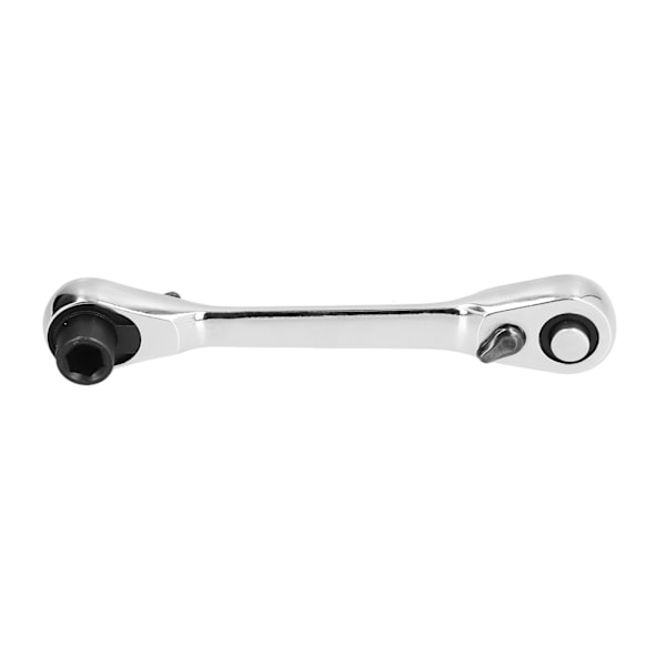 Mini Ratchet Nøkkel 1/4in 72 Tenner Rask Hex Skrutrekker Bit Driver 2 Bruk Nøkkel