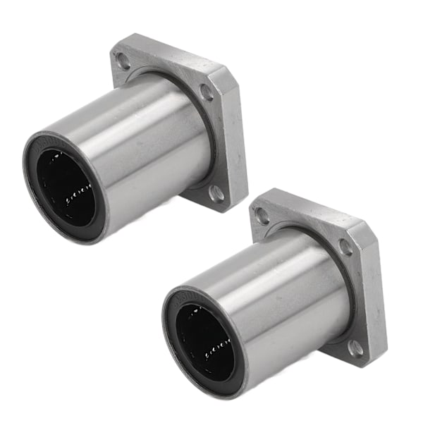 2 kpl neliömäiset laipat lineaariset laakerit lineaariset liukulaakerit CNC-laitteille LMK30UU