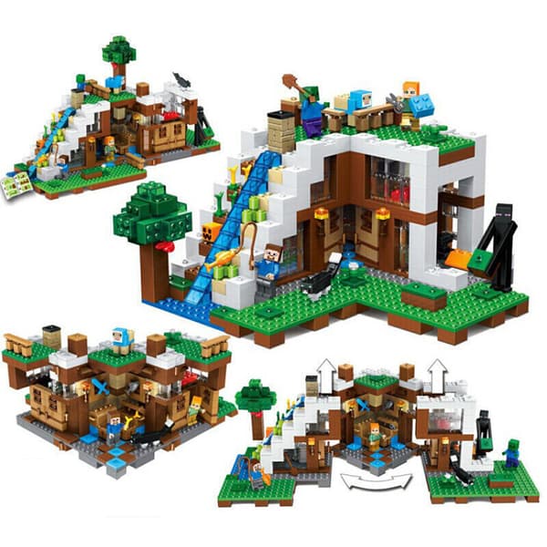Minecraft 89 Blockar: Graveyard Challenge Set - Perfekt julklapp och nyårsgåva