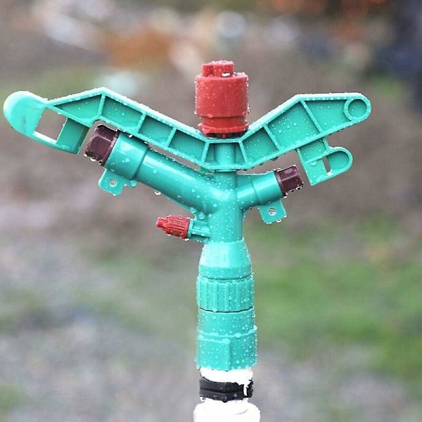 Effektiv Havevandingssprinkler - 360° Rotation, Vandbesparende, til Parker og Grøntområder