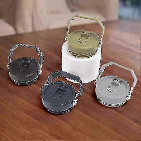 Läckagesäkert sugrörslock för Stanley 20oz 30oz mugglock Grey 1pc
