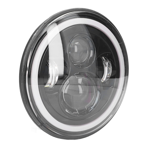 Motorcykel Forlygte 7 tommer 6000K Universal Robust LED-Forlygte Høj Lysstyrke Forlygte DC 9 til 36V