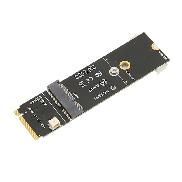 M.2 A+E -liitäntä M.2 M -liitäntäkortti Kestävä Vaka M.2 A+E -liitäntä M.2 M -liitäntä SSD Riser-kort verkkokortille M.2 SSD