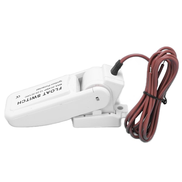 Flottörbrytare 12‑24‑32V 18AWG ultraljudssvetsning läcker inte Automatisk länsnivåkontroll för yachtbåt