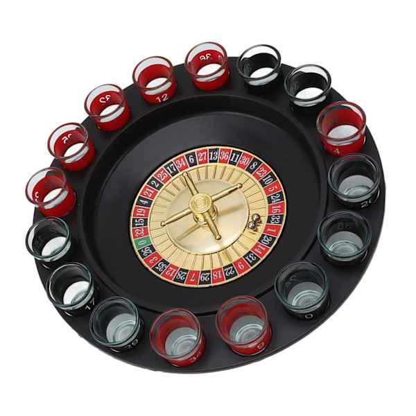 Drikke Roulette Hjul Shotglas Spillesæt Nyhed Gavefest KTV Barrekvisitter til Voksen