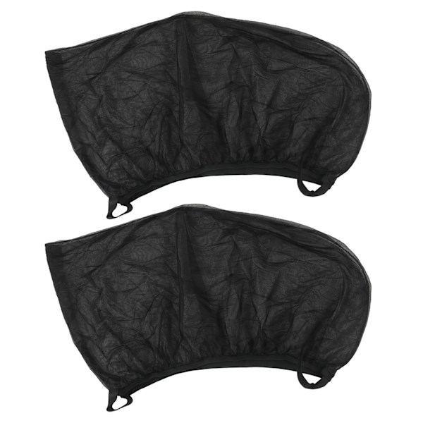 Bilfönster solskydd - Värme- och UV-skydd - Stretchy Mesh - Set med 2