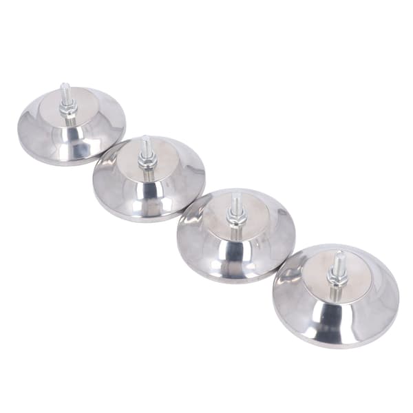 4 PCS Pool Billiard Table Leg Levelers 5 Inch Adjustable Heavy Duty Leveling Risers for Foosball Table Ping Pong Table