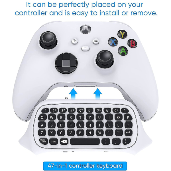 Trådløs kontrolltastatur som er kompatibelt med Xbox Series X/s/one/one S Gamepad