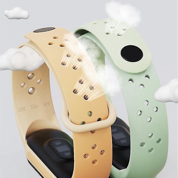 Xiaomi Watch S1 Active Silikonklockarmband i Solid Orange Färg