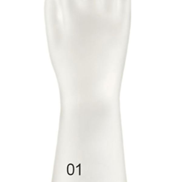 Återanvändbara köksstädhandskar PVC förtjockade diskhandskar Halkbeständiga hushållshandskar5# L(11cm / 4.33in)