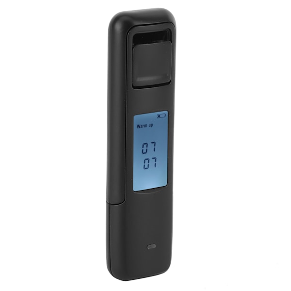Bärbar alkomanalysator LCD-skärm Vintestare rattfyllerianalysator Blåsdetektor CSY‑006Black