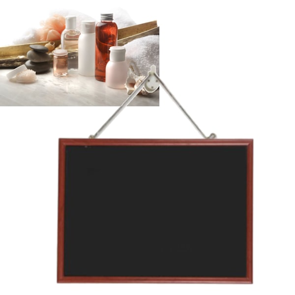 Kosmetisk Makeup Organizer Bræt Multifunktionel Magnetisk Sort Tavle Opbevaringshylde til Hjemmet Soveværelse 40x60 cm/15,74x23,62in
