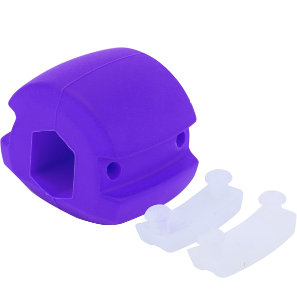 Face Jaw Muscle Exerciser Chin Fitness Ball Face Jaw Line Exerciser Fitness Ball TrainerPurple